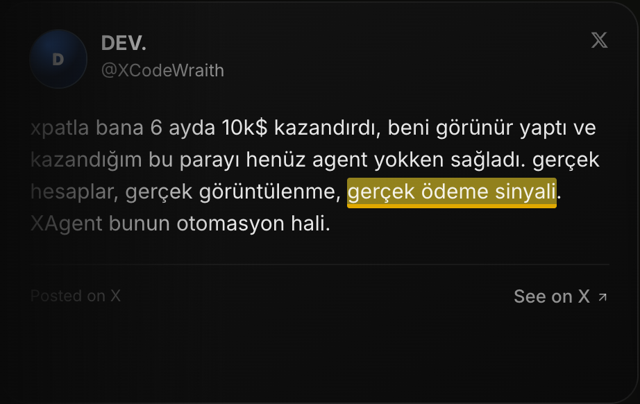 @XCodeWraith testimonial: xpatla earned me $10k in 6 months
